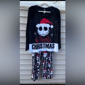 NBC Jack Skellington Plush Pajama Set 2X
